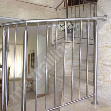 Иноксови парапети за стълби